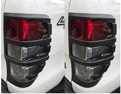 DOOd Exterior auto Vehicle Accessories Rear Trim Lights Covers headlamp Cover Tail Lights Covers fit for Ford Ranger T7 T8 XL XLS XLT wildtrak 2018-2020 Pickup car Parts