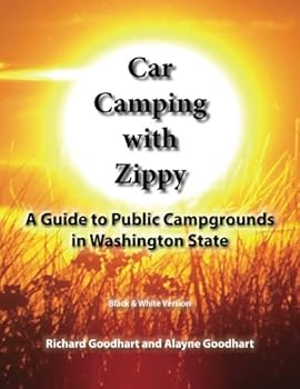 Paperback Car Camping with Zippy: A Guide to Public Campgrounds In Washington State Book