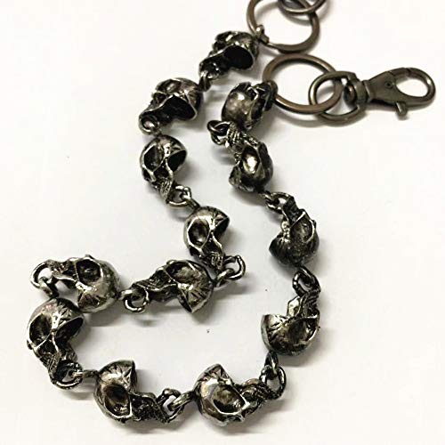Men Wallet Chain Punk Heavy Skull Strong Key Jeans Pant Chain