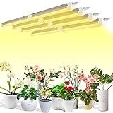 🌟 [Linkable Installation] Die integrierte T8-Leuchte verfügt über ein Netzkabel, eine Plug-and-Play-Funktion. Diese können durch Verbinden von Drähten oder kleinen nahtlosen Verbindern verbunden werden. Es eignet sich sehr gut für Zelte, Pflanzgestelle, Setzlinge, Sukkulenten usw.