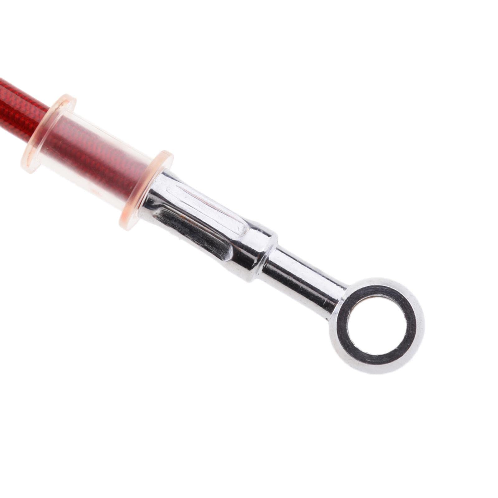 CLUB BOLLYWOOD 200Cm Motorcycle Brake Clutch Throttle Cable Oil Hose Line Pipe Red | Motors | Parts & Accessories | Motorcycle Parts | Brake Lines & Hoses - Image 7 thumbnail