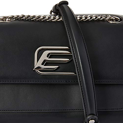 Bolsa Shoulder New Logo, Ellus, Feminino, Preta