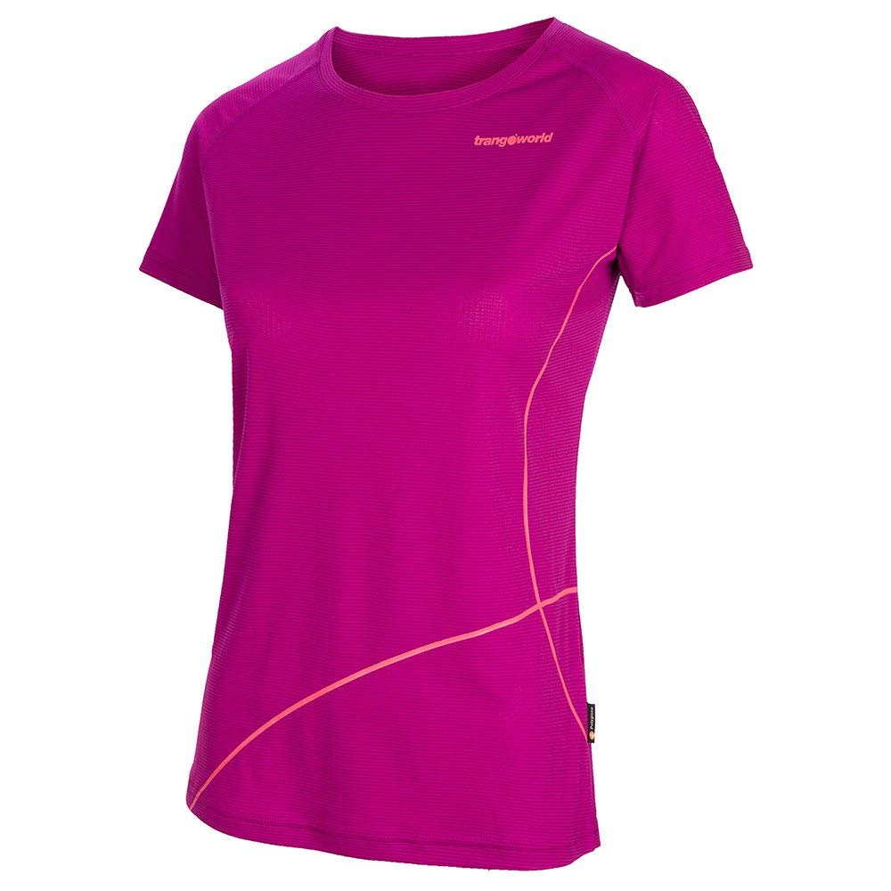 TRANGO Cotiella Women's T-Shirt, womens, T-Shirt, PC008676, Purple Wine, S