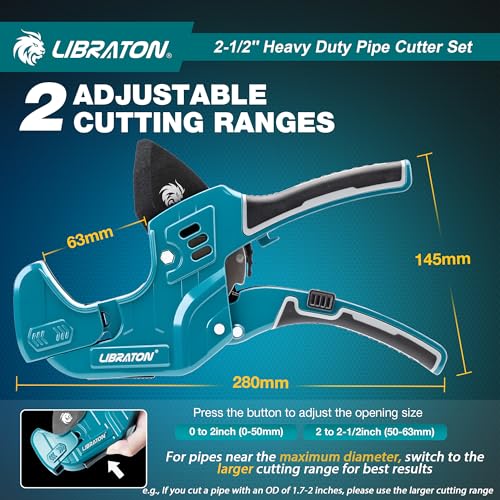 Libraton Heavy-Duty PVC Pipe Cutter