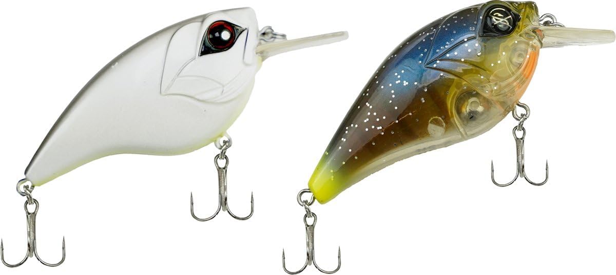 Viper Shallow Lure Pack 8 szt. - Płytkie bieganie do głębokości 1,5m - w tym Plano Tackle Box - zestaw sztucznych przynęt