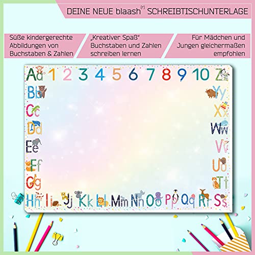 Blaash® XXL ABC - Sottomano da scrivania in carta