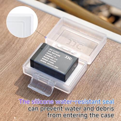 Image of JJC Camera Battery Case Holder for Canon Nikon Sony Fuji Camera Batteries