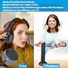 Wireless TV Headphones, Wireless Headphones for TV Watching with Transmitter Base, Wireless TV Headset with FM Radio Monitor Function for Seniors, Support RCA, AUX, Optic and Coaxial Audio Out Port #4
