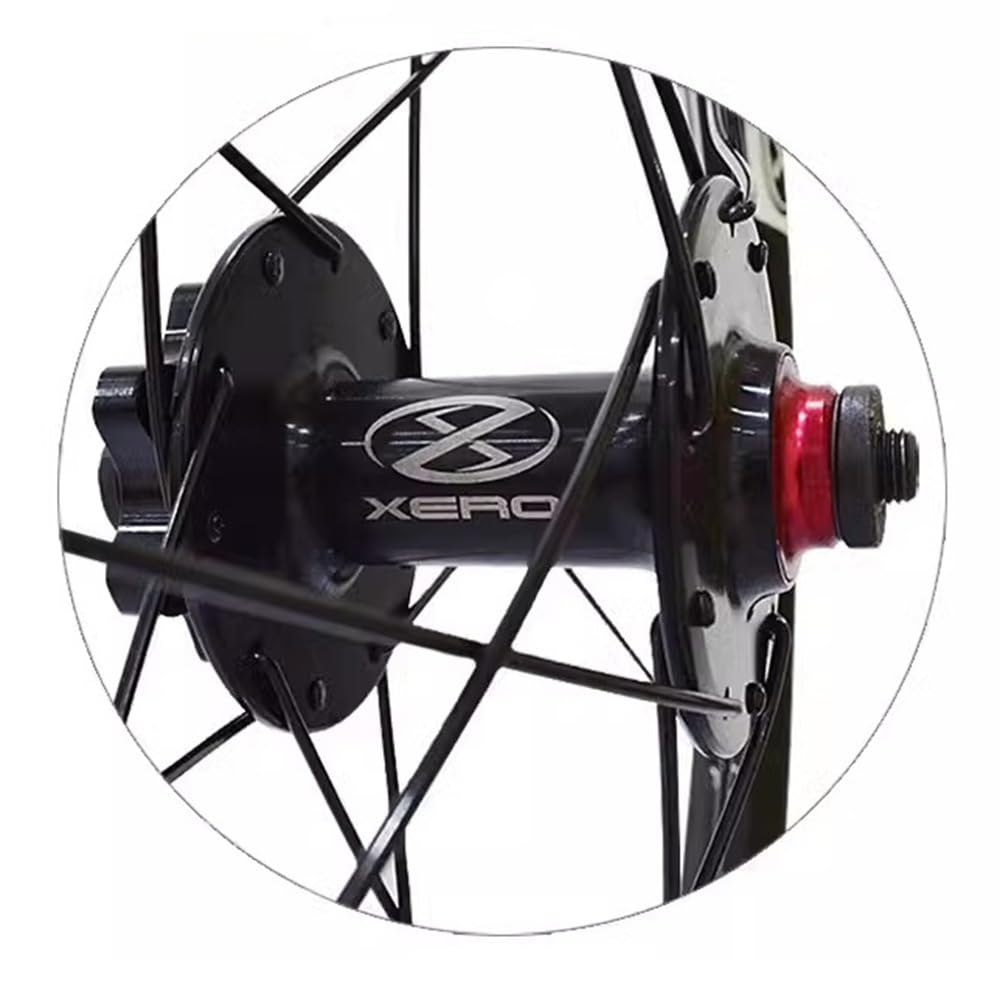 Juego de Ruedas con Freno de Disco 406 20" para Bicicletas Plegables BMX