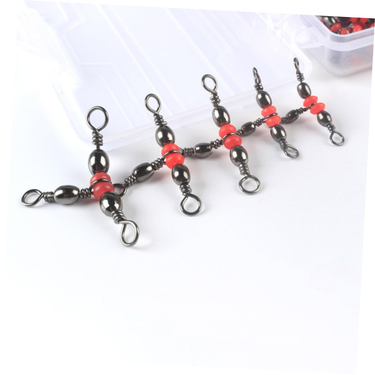 HANABASS Angeln 3-Wege-Drehgelenk Fishing Accessories Angeln zubehör fischen zubehör fischerzubehör anglerzubehör Schwenker für Angelfässer Drehgelenk für Fanggeräte Angelwirbel