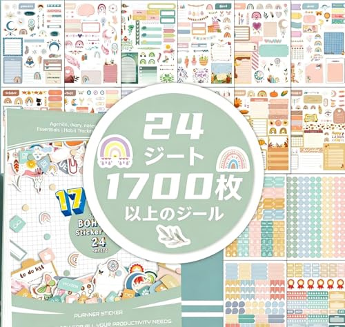 siawadeky �V�[���p�b�N �X�e�b�J�[�u�b�N ���L �蒠 �t�@���V�[�X�e�b�J�[ ���� �h�� ��e�� ���f�B���O�f�J�[�� �q�ǂ� ���w�� ���̎q �j�̎q ���[�� ������ �₷�� �V�[���� 24�y�[�W 1700���ȏ�