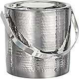 Marquis by Waterford Vintage Stainless Steel Ice Bucket with Tongs