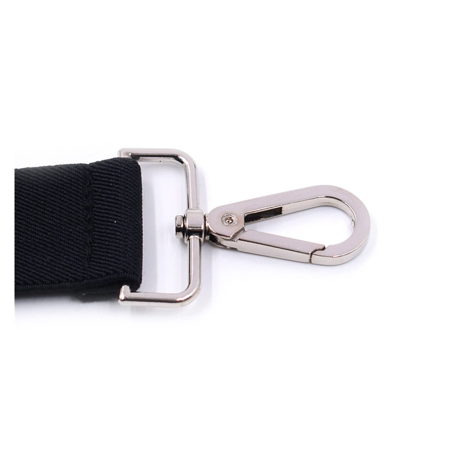 ZZSRJ Camisa for Hombres TITURAS DE Trabajo Negro DE Negro 4 Snap Hooks Snap Duty Hesphing en Forma de X de 3,5 cm de Ancho Pantalones elásticos Ajustables Tirantes (Color : K)