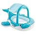 Intex Whale Shade Inflatable Pool, 83" X 73" X 43", for Ages 2+