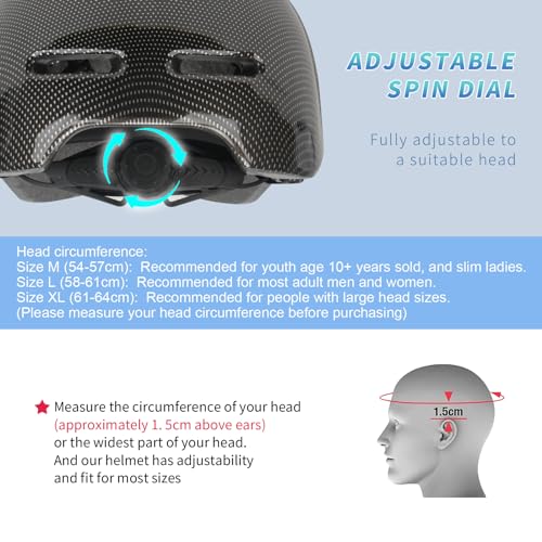 Adult Bike Helmets for Men – Women Bicycle Helmet –