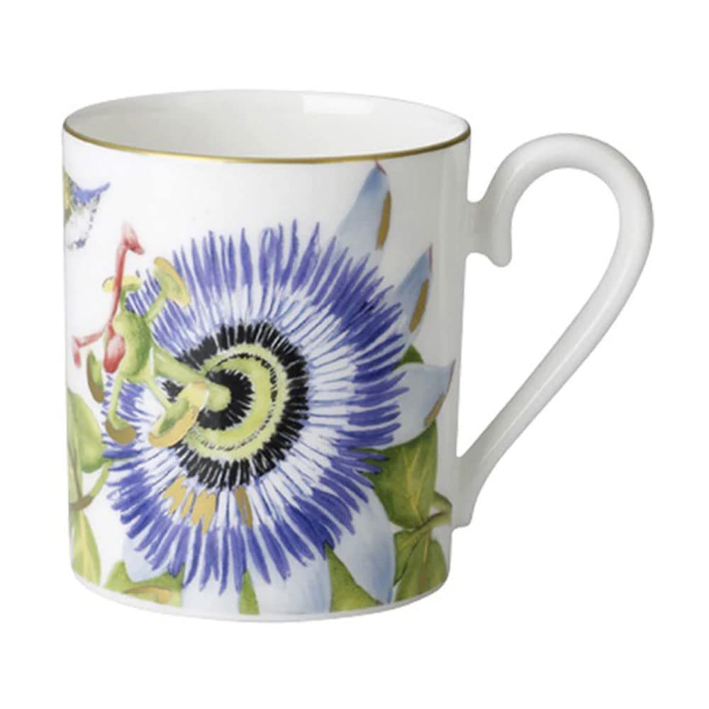 Villeroy & Boch Amazonia Kaffeebecher im Geschenkkarton, Edles Geschirr aus Premium Bone Porzellan, 24 x 24 cm, Bunt, 1035149651