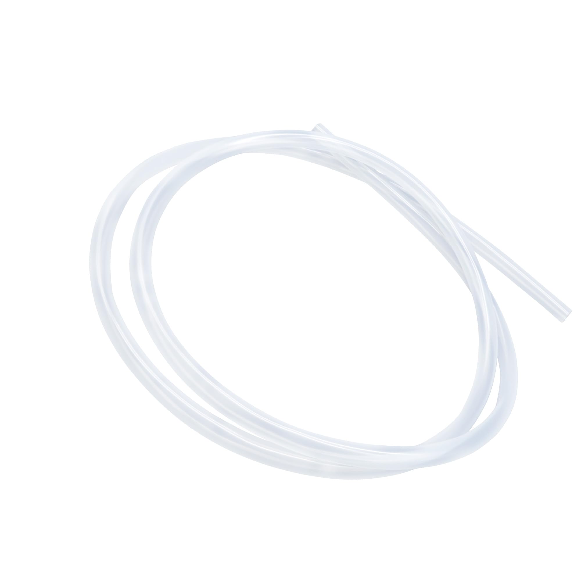 Lavmhab Transparent Silicone Tubing Food Grade Hoses 4Mm X 6Mm, Length 2 Meters (6.5Ft), Flexible Silicone Rubber Tube Air Hose Water Pipes