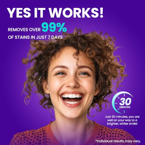 Image of MySmile Teeth Whitening Strips 14 Treatments, Hydroxyapatite-Infused White Strips for Sensitive Teeth, Teeth Whitener with Enamel-Safe Formula, Non-Slip, Residue-Free Whitening Kit, Mint