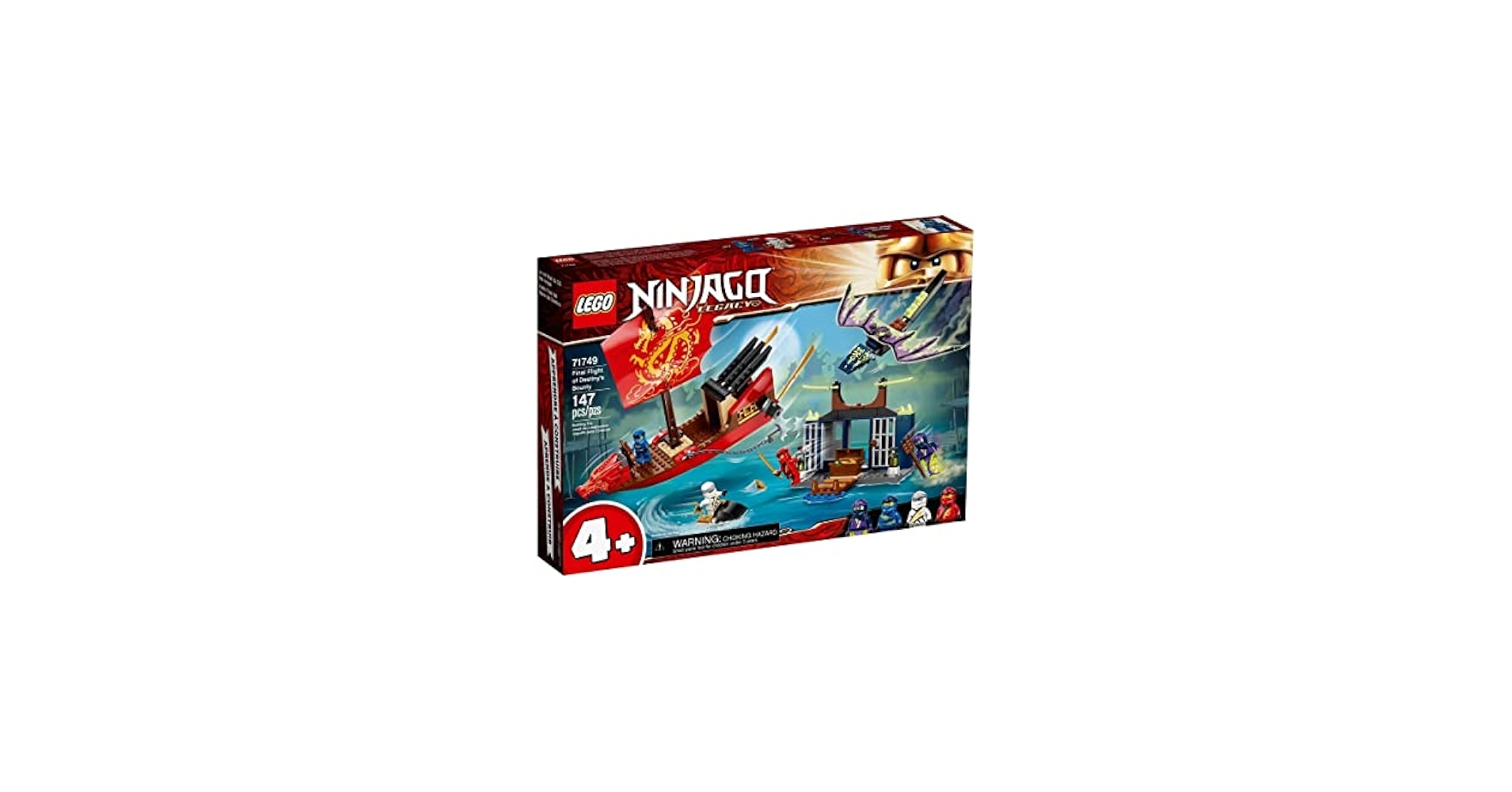いーざー! Amazon.com: LEGO NINJAGO Legacy Final Flight of Destiny's
