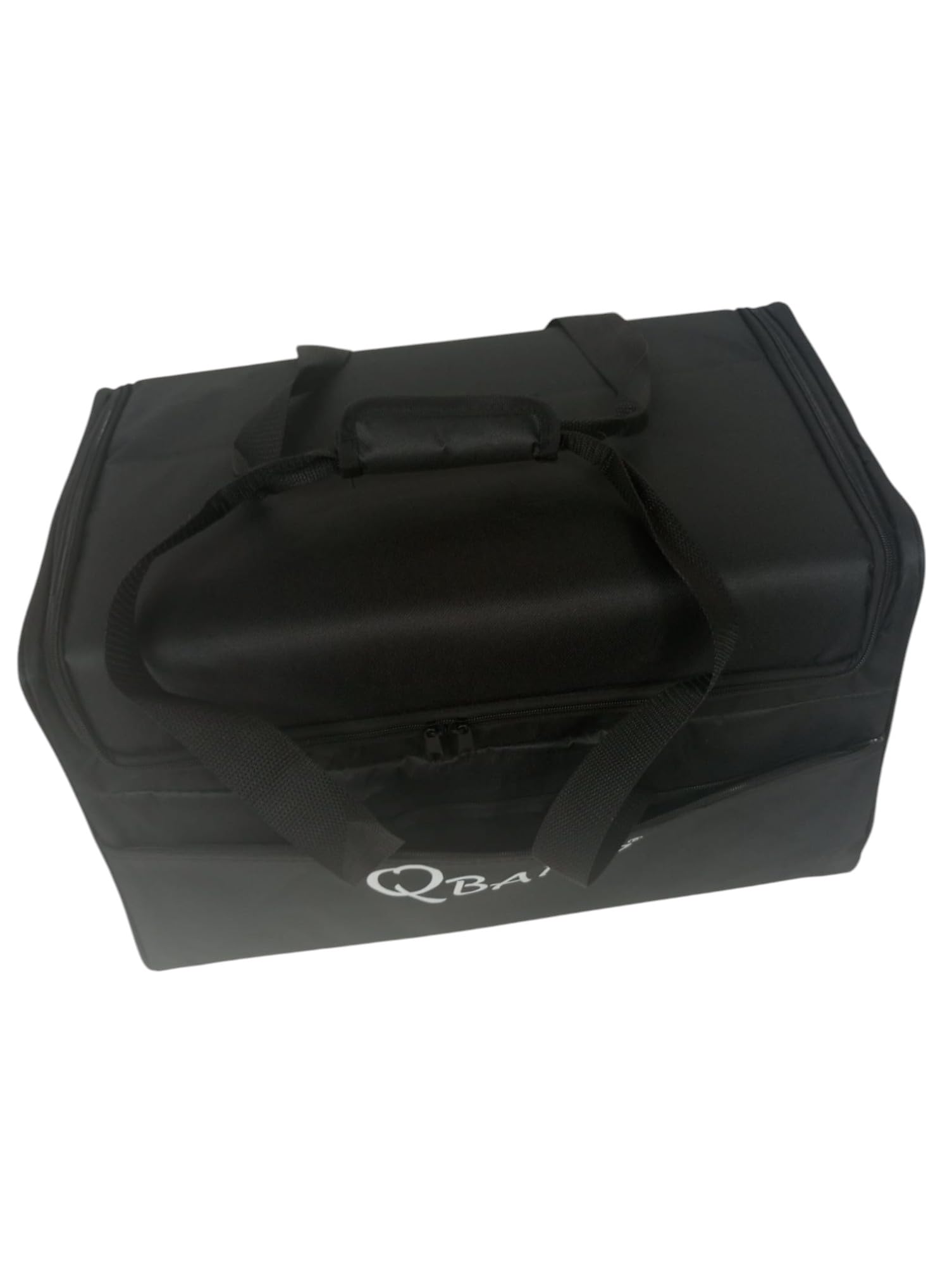 Qbano Funda de cajón Flamenco Acolchada, Color Negro