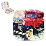 La boîte à bijoux est livrée dans une taille portable, elle est très légère et peut être facilement placée dans vos bagages pour la transporter avec vous lors de votre prochain voyage.