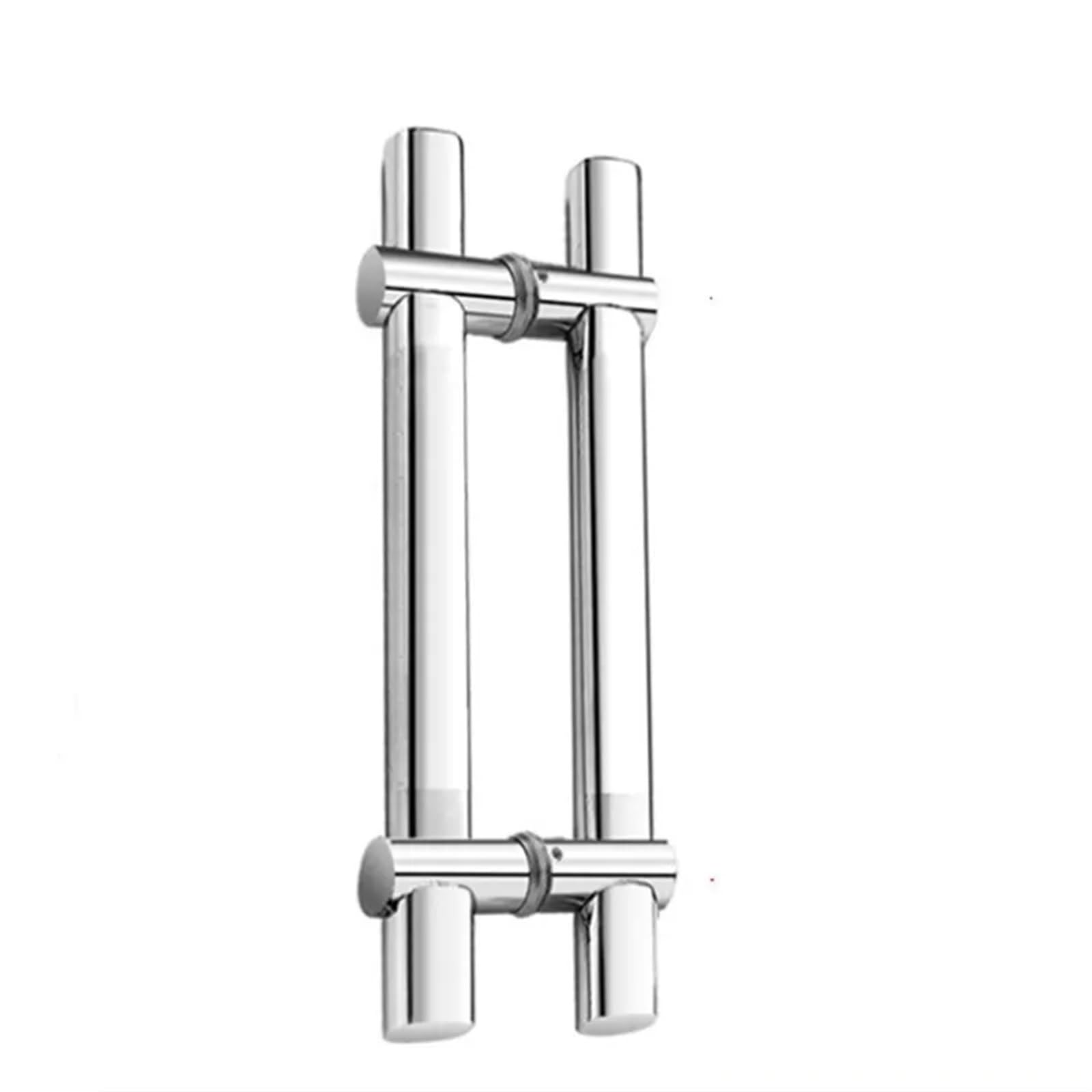 Poignée pour porte en verre en acier inoxydable pour finition luxe