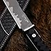 BA-KOR Japan tanto DC53 Full Tang 17.2in Survival Knife with Fire Starter, 5mm Thick Blade, Jungle Fixed Blade Leather Sheath for Hunting, Camping, Bushcraft