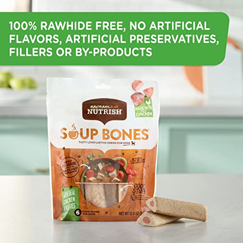 Nutrish 071190002143 Rachael Ray Nutrish Soup Bones Dog Treats, Chicken & Veggies Flavor thumb #4