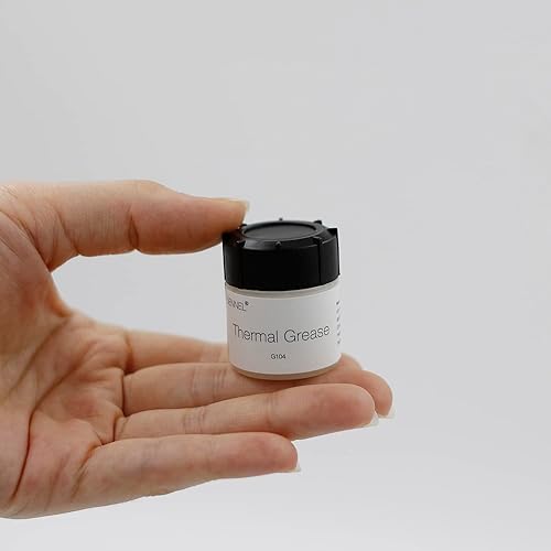 Miniatura 4 de G104 0.71 oz de grasa compuesta conductora térmica blanca, pasta disipadora de calor, pasta térmica para CPU GPU Cooler IC LED Chipset Cooling