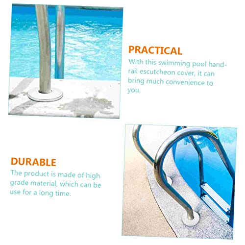 Cubierta decorativa inoxidable para escalera de piscina miniatura 5