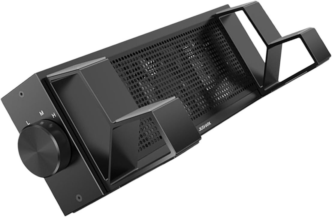 Professional Notebook Cooler with Adjustable Height Laptop Stand and Rgb Fans for Home Office and Gaming, Three-Speed Cooling Pad