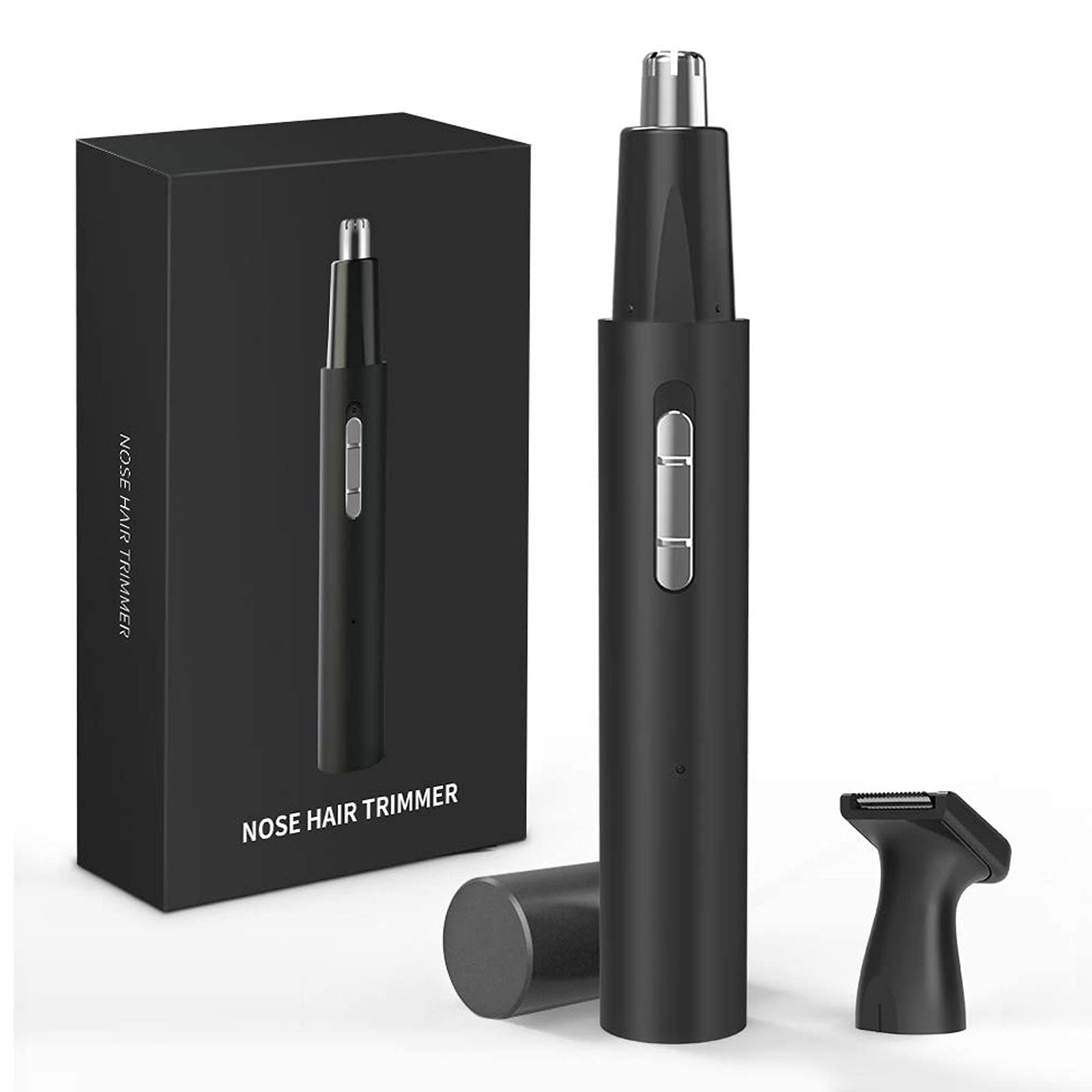 Nose and Ear Hair Trimmer,USB Rechargeable,Professional Painless Ear Nose Hair Trimmer Clippers for Men and Women,Waterproof Dual Edge Blades for Easy Cleaning (Black) (B08MXJCB79) Amazon Price History, Amazon Price Tracker