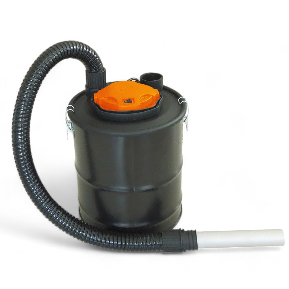 Aspiracenere per stufe pellet forni e barbecue fusto in acciaio lt 15