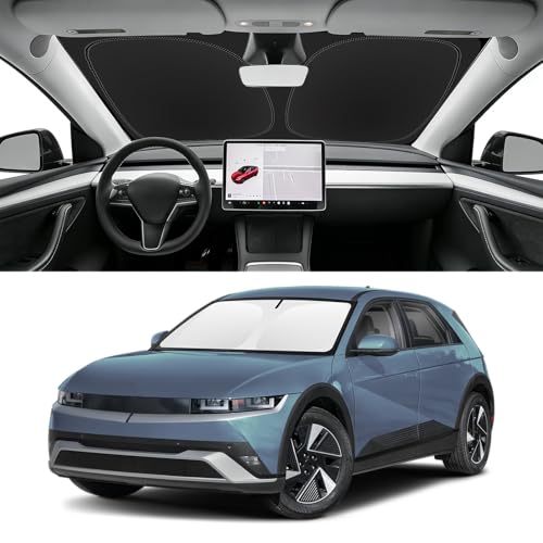 Image of Custom Fit Windshield Sun Shade for Hyundai Ioniq 5 2022-2026