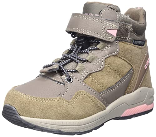 CMP Unisex Kinder Kids Hadil Leather Wp Urban Shoes Sneaker, Cenere, 32 EU