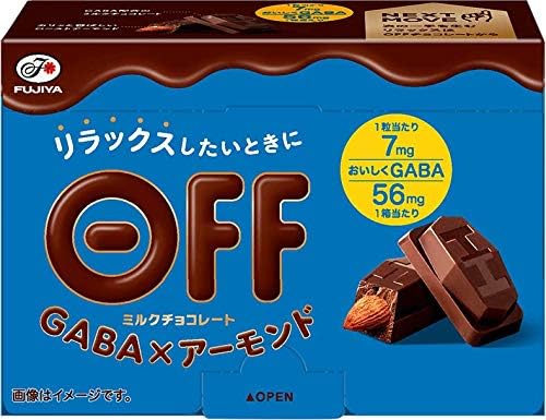 Amazon 不二家 Offチョコレート Gaba アーモンド 8粒 5個 不二家 ナッツチョコレート 通販