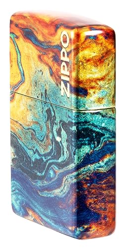 Encendedor Zippo diseño colorido 540 latón miniatura 3