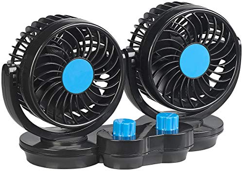 Kfz-Doppelventilator Lescars 12V für Autos