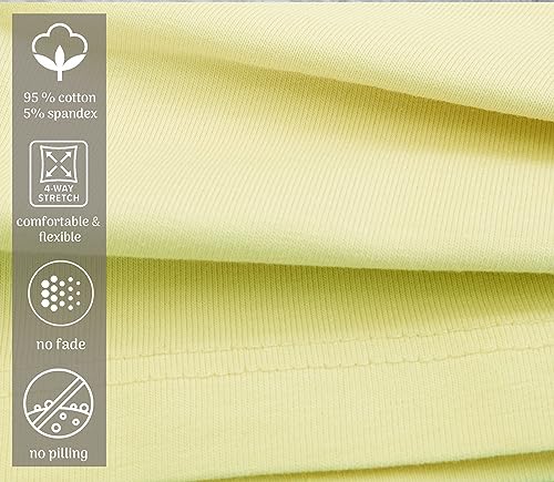 Image of Lilax Girls' Basic Solid Soft Dance Short for Gymnastics or Under Skirts