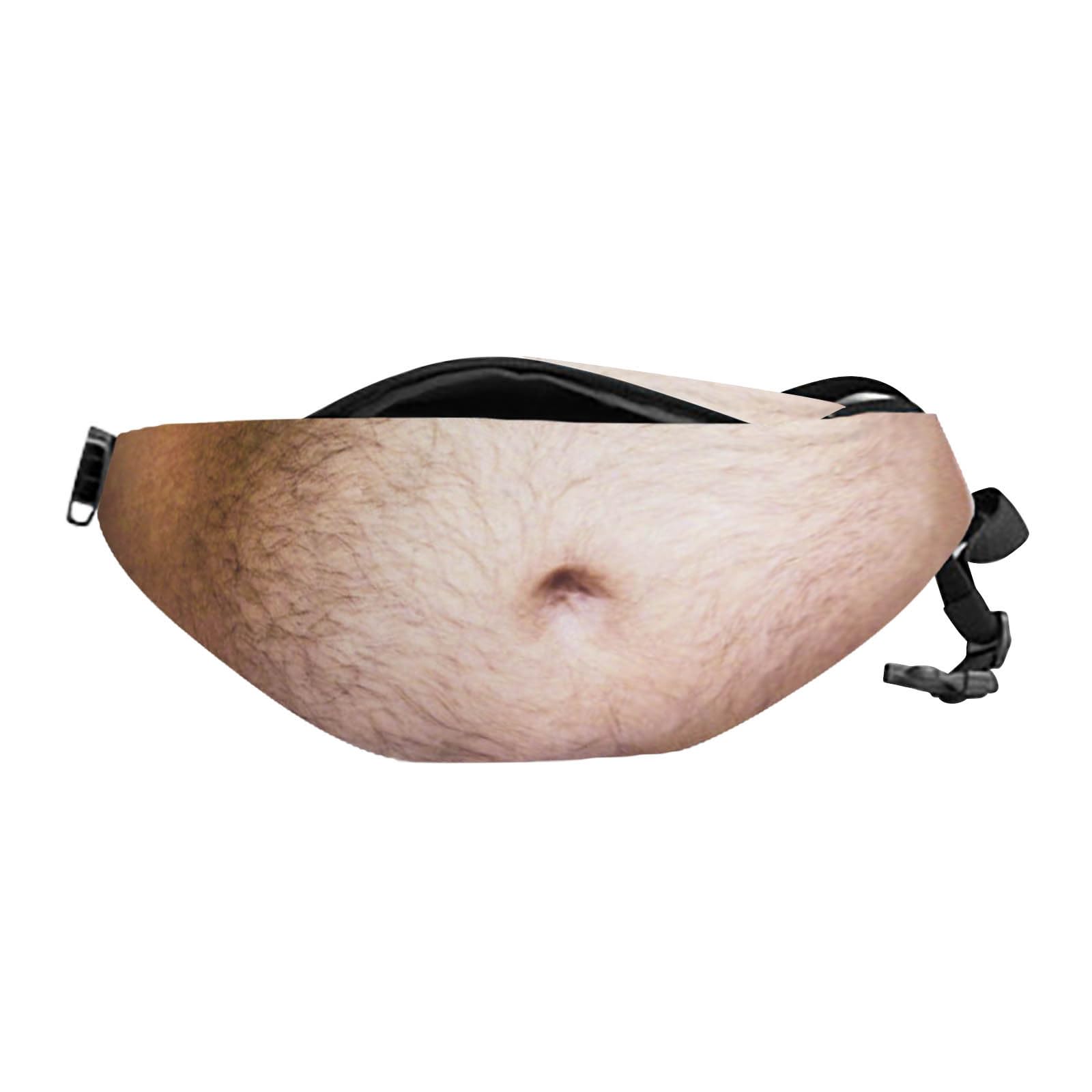 Novelty Belly Waist Bag Men, Funny dad Bag Bum Bag Adjustable Belt — image 1