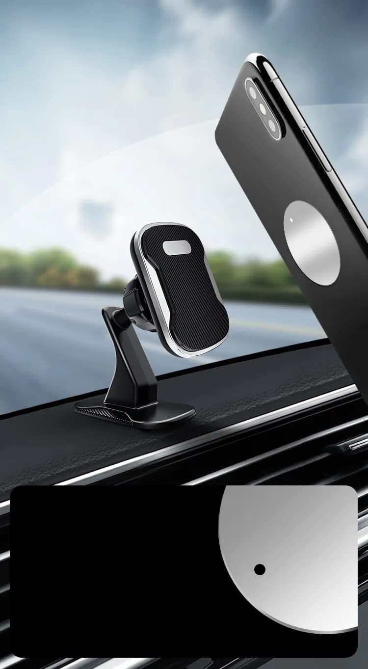 LivX Paste Type Privity Serisi Mıknatıslı Araç İçi Telefon Tutucu Vantuzlu Magnet 360 Derece Telefon Tutucu UGL