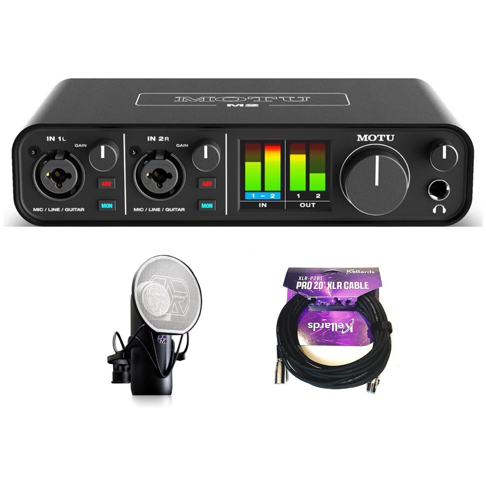 MOTU M2 MOTU M2, USB Audio Interface - The Disc DJ Store