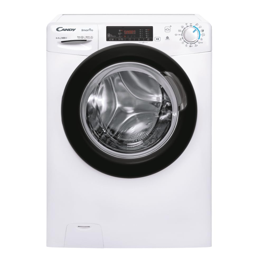 CSHW4645TWB3/1-S - Lavasciuga 6+4 kg, 1400 giri/min, Vapore, Slim (45 cm) Classe energetica E