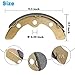 10L0L Golf Cart Brake Shoes for Yamaha G12-Cycle Gas, Club Car DS/Carryall (1981-1994) 1011463, EZGO XI-775, XI-875, XI-881, G&E, H/D & Columbia Par Car