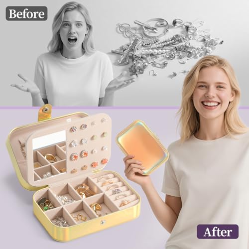 50% Off LAMU Glowing Rainbow Travel Jewelry Box - Image 4