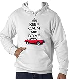 lancia flavia zagato kaufen  TEESANDENGINES Herren Kapuzenpullover Lancia Fulvia Sport 1600 Zagato 1973 Keep Calm White Gr. L, weiß