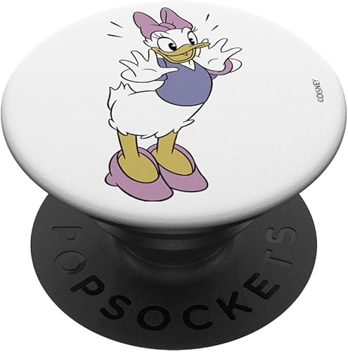 Disney Mickey And Friends Daisy Duck Surprised Portrait PopSockets intercambiables PopGrip