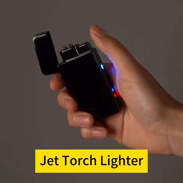 Encendedor Eléctrico 2 en 1 con Antorcha Dual Recargable miniatura 7