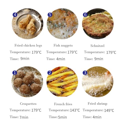Friteuse commerciale en acier inoxydable avec panier amovible - 8