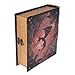 Grimoire Deck Box, Dragonlord - Wooden Spellbook Style Large Capacity Trading Card Deck Storage (800 to 1000 cards) for MTG Magic the Gathering, Yugioh, Pokemon | Gift Item for Commander, EDH, Modern